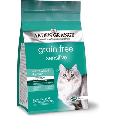 Arden Grange Cat Sensitive Ocean White Fish & Potato GF 4 kg