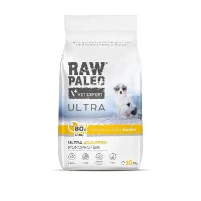 VET EXPERT RAW PALEO Ultra Medium&Large Puppy Turkey - суха храна за кученца - 10 кг (5902414210981)