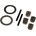 Traxxas Оси Traxxas Spider gear shaft (2)/ spacers (4)/16x23.5x. 5 stainless wash, TRX7783X (TRX7783X)