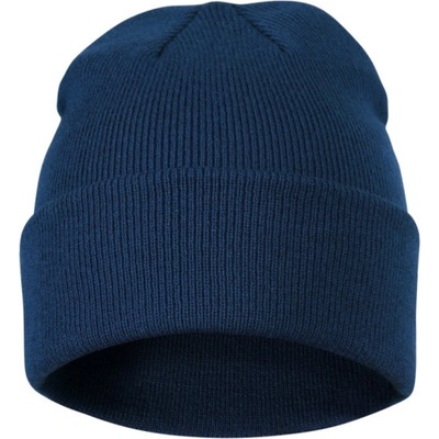 MALFINI Čepice Beanie, sex MAL-31587XX Modrá půlnoční