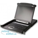 Aten CL-5708M-AT-AG KVM 8 port LCD 17 + klávesnica + touchpad USB-PS/2