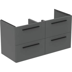 Ideal Standard i. life B стенен долен шкаф, матово кварцово сиво, 4 чекмеджета, 120 см (T5278NG)