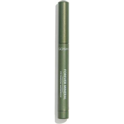 Gosh Mineral Waterproof dlhotrvajúce očné tiene v ceruzke vodeodolné Olive Green 1,4 g