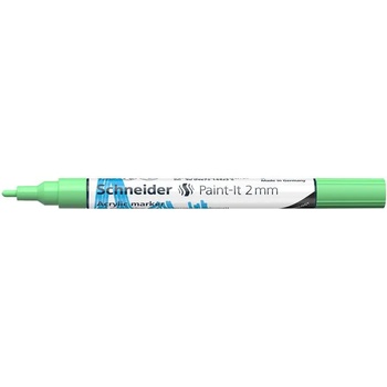 Schneider Декоративен маркер, акрилен, 2 мм, SCHNEIDER "Paint-It 310", пастелно зелен 120124 (120124)