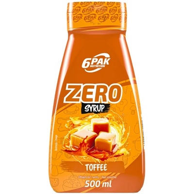 6PAK Nutrition Syrup Zero - Toffee [500 мл]