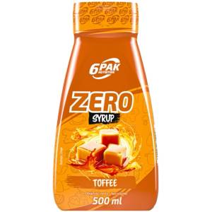 6PAK Nutrition Syrup Zero - Toffee [500 мл]