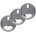 Ubiquiti nanoHD Recessed Ceiling Mount 3-Pack (nanoHD-RCM-3)