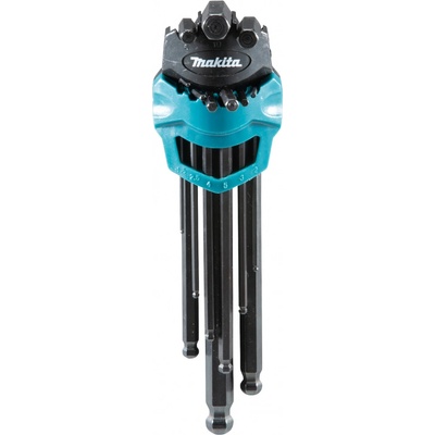 Makita B-65894 - Sada L-klíčů zástrčných šestihranných s kuličkou - IMBUS 9-dílná 1,5-10mm, 950 PKL/9 BM N – Zbozi.Blesk.cz