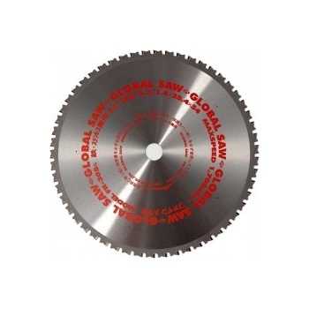 Image 1 of GLOB Циркулярен диск 305 mm (25.4 или 30.0) 54T (x2.2/1.8) за стомана Global Saw (FR-305S)