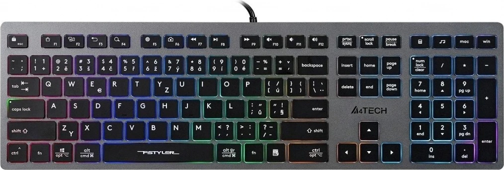 A4Tech FX60 Neon Switch Grey