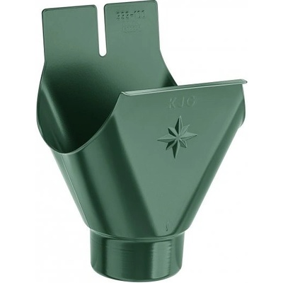 KJG Kotlík žlabový 330 / 80 mm mechově zelený