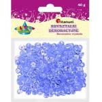 TITANUM Plastic beads polka ball lilac 40g