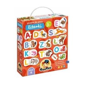 CzuCzu Pair Puzzle Letters 48 pieces