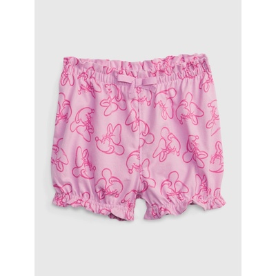 GAP Baby organic kraťasy Gap & Disney Ružová