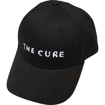The Cure Text Logo Black UNI (CURECAP03B)