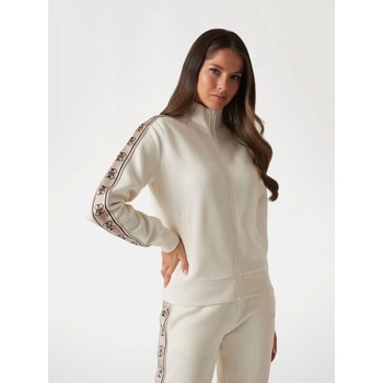 Guess Jeans Дамска бяла блуза със странично лого Guess jeans Guess Jeans | Byal | ЖЕНИ | S