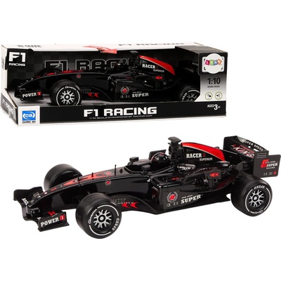 LEAN Toys Závodní sportovní vůz F1 řízený Black Sounds 1:10