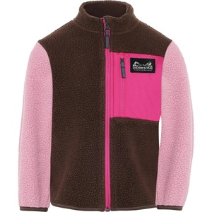 Didriksons Детско поларено яке Didriksons Kid's Anten Full-Zip Fleece jacket - Oyster Pink - размер 100 (703-7218-0213)