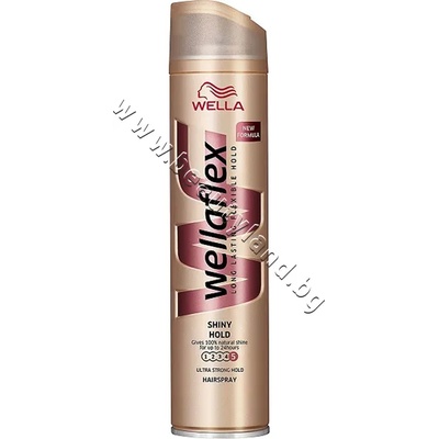 Wella Лак за коса Wellaflex Shiny Hold, p/n WE-3000078 - Лак за коса за ултра силна фиксация и блясък (WE-3000078)