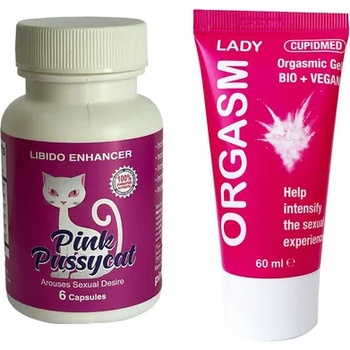 Image 1 of Pink Pussycat Възбуждащо капсули и Възбуждащ гел за жени
