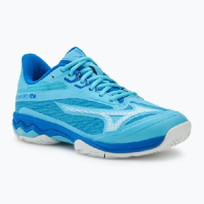 Дамски обувки за тенис Mizuno Wave Exceed Light 2 AC river blue/white/mugen blue