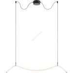 Markslöjd 108873 - Димируема висяща лампа на кабел MELT, LED/13W/230V, черна (ML1519)