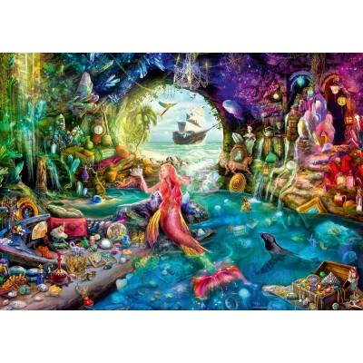 Ravensburger - Puzzle The Mermaid's Mysterious Treasure - 1 000 piese