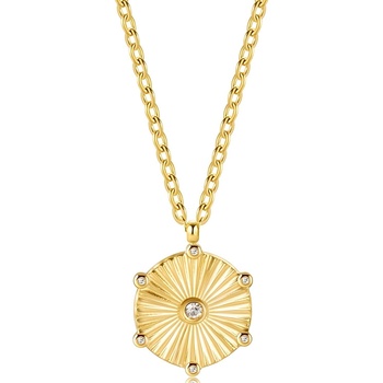 HARAHU Колие we-21269 - Златен kp21269 (we-21269)