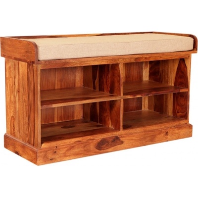 Indickynabytok Rami so sedakom 105x60x40 palisander
