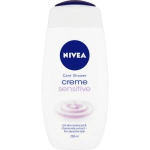 Nivea Душ гел Creme Sensitive, 250мл