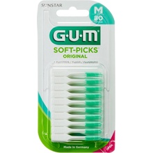 GUM Soft-Picks Regular masážní mezizubní kartáčky s fluoridy ISO 1 40 ks