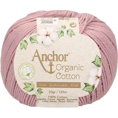 Anchor Organic Cotton 423 Pudrová
