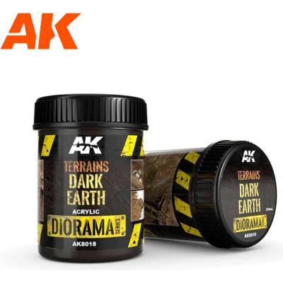 AK Interactive Terrains Dark Earth 250ml