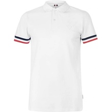 Soviet Tipped Polo Shirt Mens White