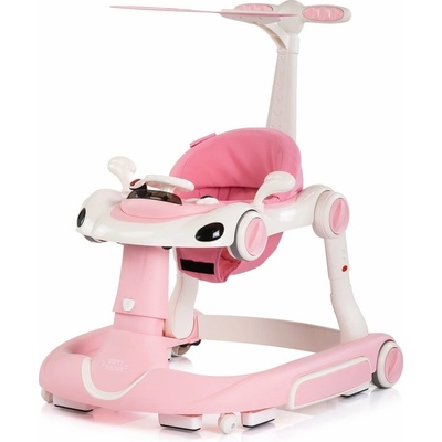 CHIPOLINO Chodítko interaktivní Happy Walker 5v1 Pink