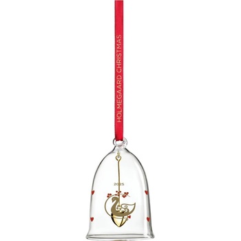 Holmegaard Стъклена коледна украса ø 5, 5 cm Ann-Sofi Romme Annual Christmas Bell 2025 - Holmegaard (4800586)