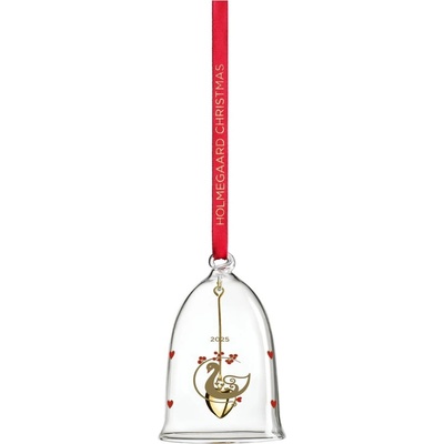 Holmegaard Стъклена коледна украса ø 5, 5 cm Ann-Sofi Romme Annual Christmas Bell 2025 - Holmegaard (4800586)