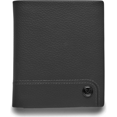Alaska Small Wallet With Coins Pocket 01 Nero/Black RO