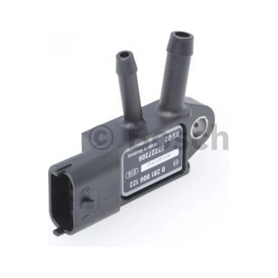 BOSCH Snímač tlaku výfukových plynov 0281006122