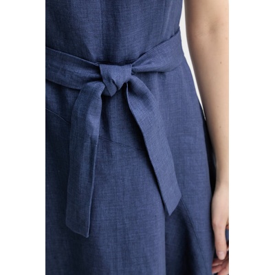 Max Mara рокля от лен ESORDIO (2615221052600)