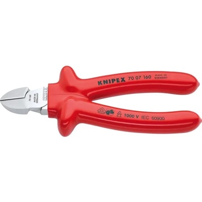 KNIPEX Клещи резачки Knipex VDE 1000 V, хромирани, 180 мм (EDE 4003773018179)