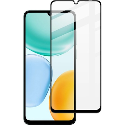 Извит удароустойчив стъклен протектор покриващ целия екран марка IMAK за Honor X5c Plus - с черна рамка