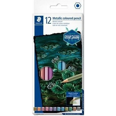 Staedtler 146M 12 různých kovových barev