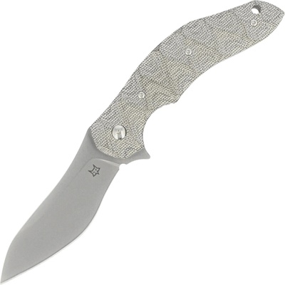 ! FOX Knives Flipper, N690Co, Micarta, Linerlock FX-302 MOD