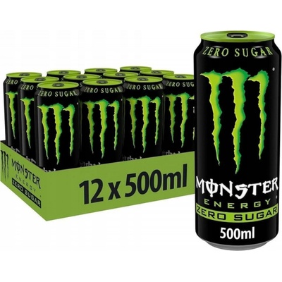 Monster Energy Zero Green 12 x 0,5 l