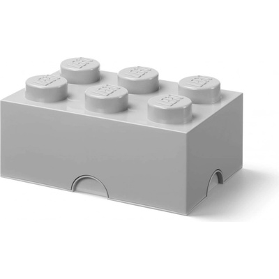 LEGO® box šedá 37.5 cm 25.2 cm 18 cm – Sleviste.cz