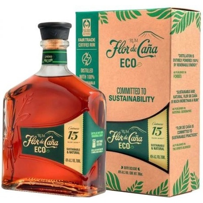 Flor de Caña 15y Eco 40% 0,7 l (kartón)
