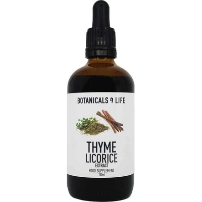 Botanicals 4 life Bylinná tinktura z extraktů lékořice a tymiánu 100 ml