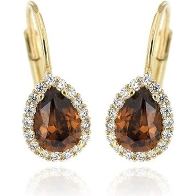 Zlatnictví U Kostela zlaté patentové náušnice kapky 1911hž