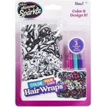 CRA-Z-ART Shimmern Sparkle: цветен комплект дъвки за коса